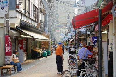 Yanaka Market Street in Tokyo