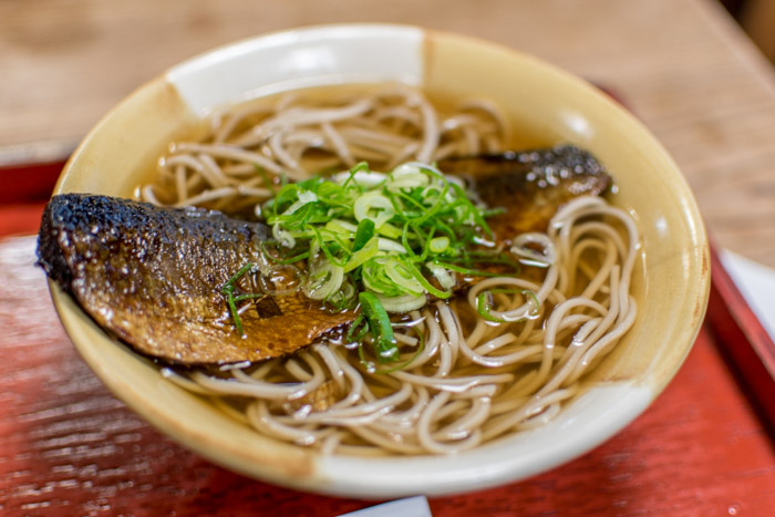 Herring Soba in Kyoto