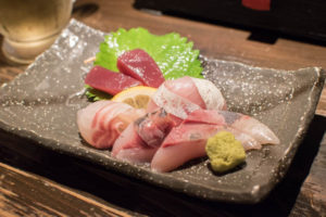 Osaka Food Tour - sashimi