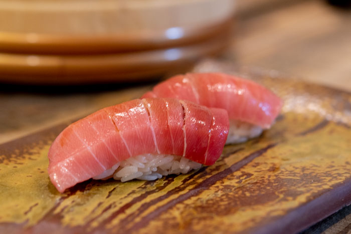 Fresh Tuna Sushi in Tokyo