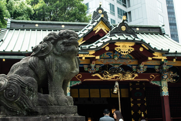 Hachimangu in Shibuya