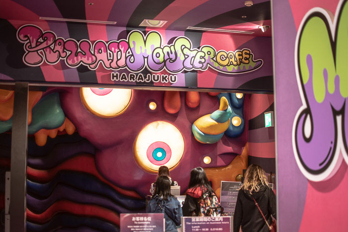 Kawaii Monster Cafe in Harajuku.