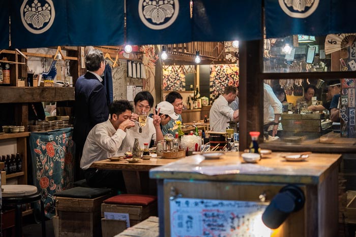 An izakaya at night Nishi-ogikubo