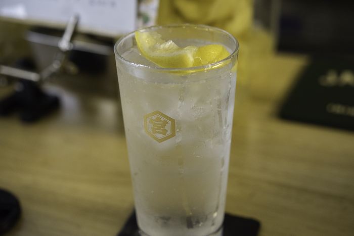 Lemon sour in Nishi-ogikubo