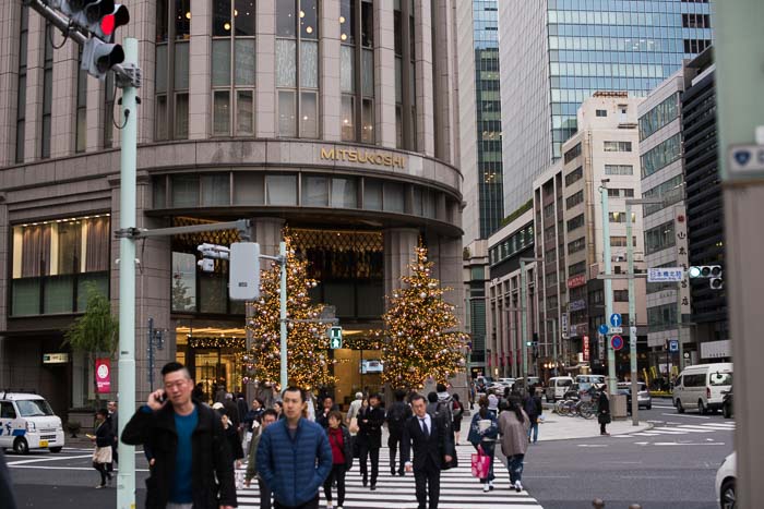 Mitsukoshi department store in Nihonbashi