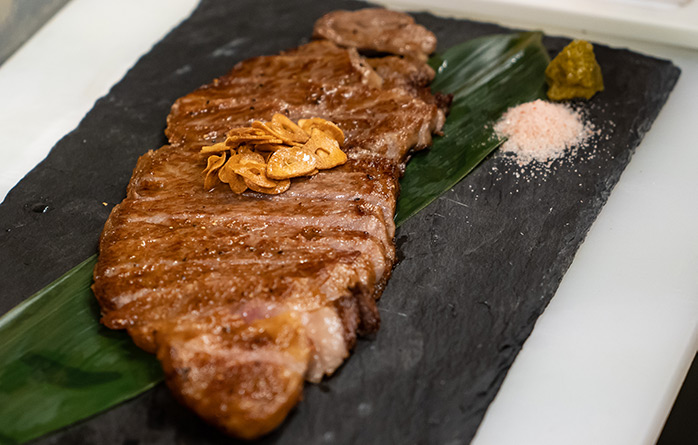 Wagyu Steak Teppanyaki in Tokyo