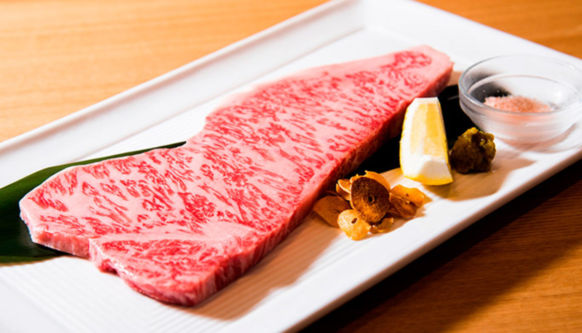 Japanese Wagyu Steak Marbling