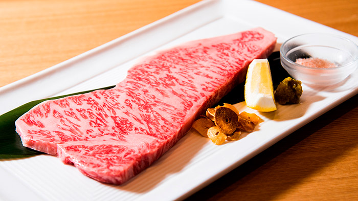 Japanese Wagyu Steak Marbling