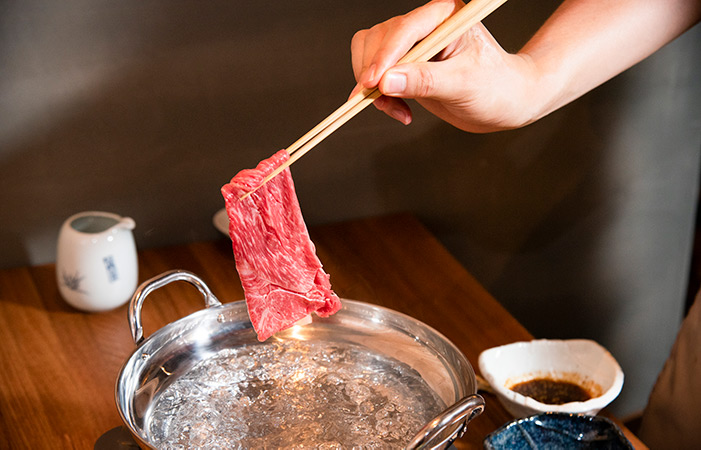 Wagyu Beef Hotpot Shabu-Shabu in Tokyo