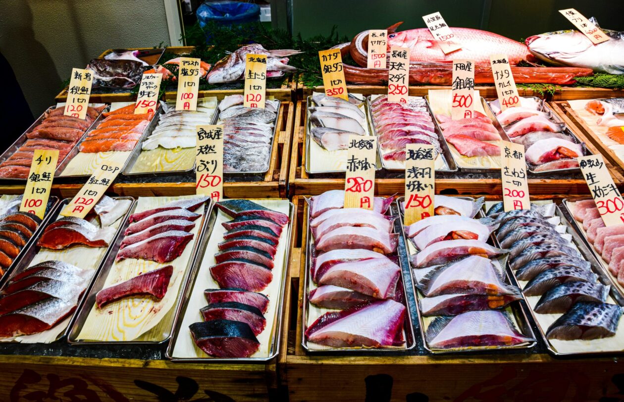 Tsukiji fish by axp-photography Fresh fish on sale