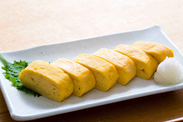 Japanese Rolled Omelet Rolled egg omelet
