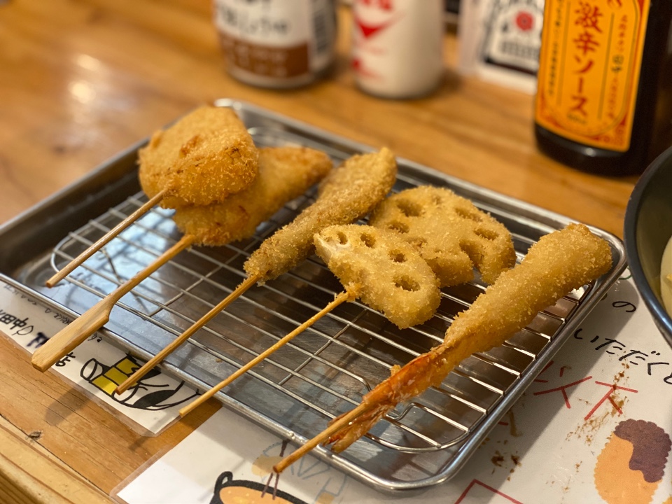 kushikatsu in osaka