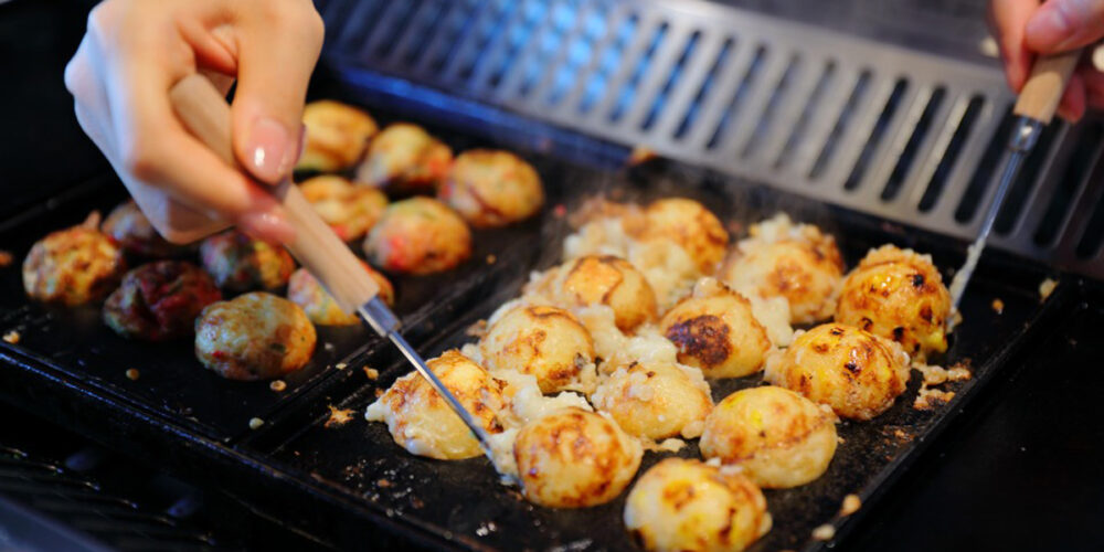takoyaki in osaka
