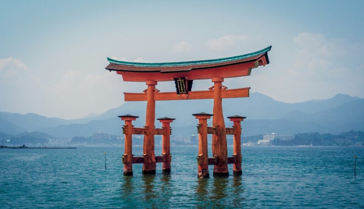 Miyajima gate by nicki eliza