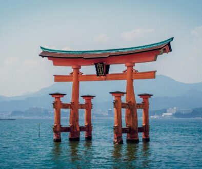 Miyajima gate by nicki eliza