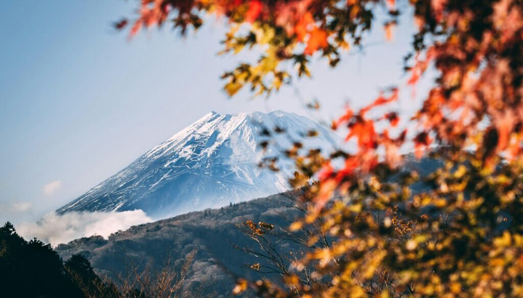 Mt. Fuji in the fall by DSD