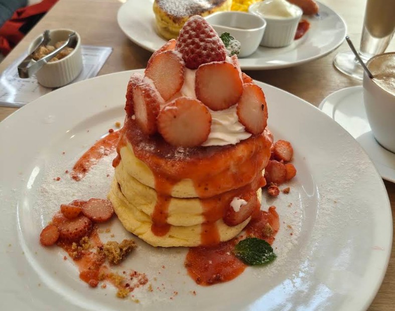 Sakura Cafe Hanon Kyoto Breakfast