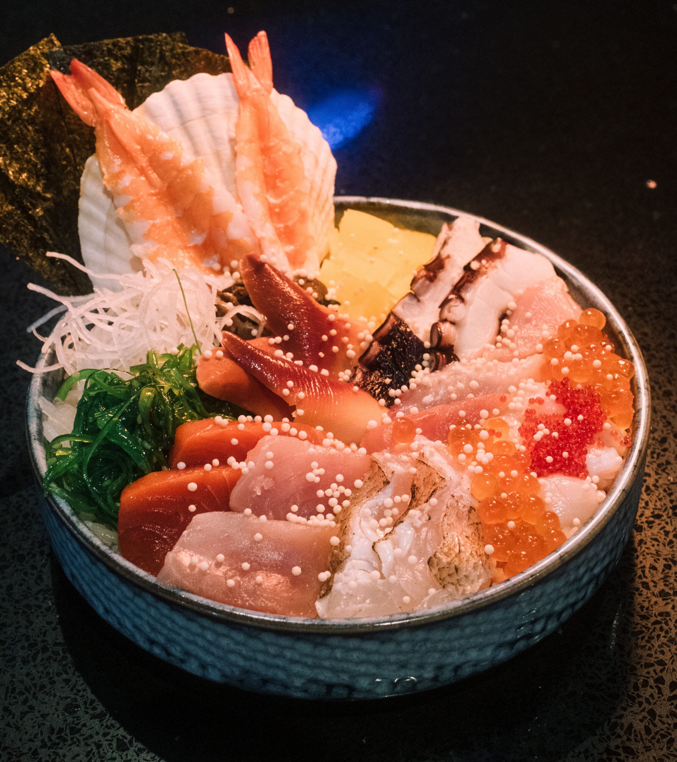 Kaisen-don at Tsukiji fish market